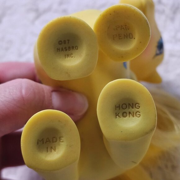 Vintage 1987 My Little Pony Twice As Fancy Dancing Butterflies G1 MLP Pegasus - Picture 10 of 10